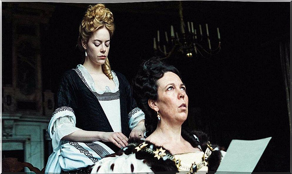 Scene from 'The Favorite'