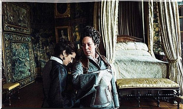 Scene from 'The Favorite'