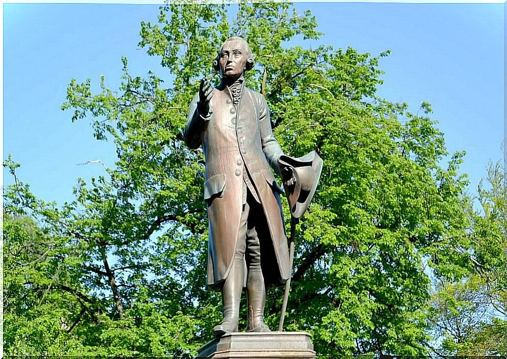 Kant's statue