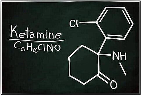 Chemical formula of ketamine