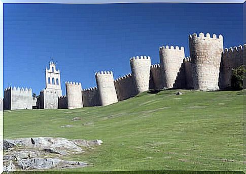 Spanish castle walls